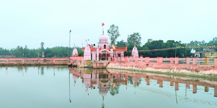 A representative picture of a temple, one of the best places to visit in Saharanpur.