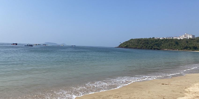 Bogmalo Beach with its mesmerising waves and views.