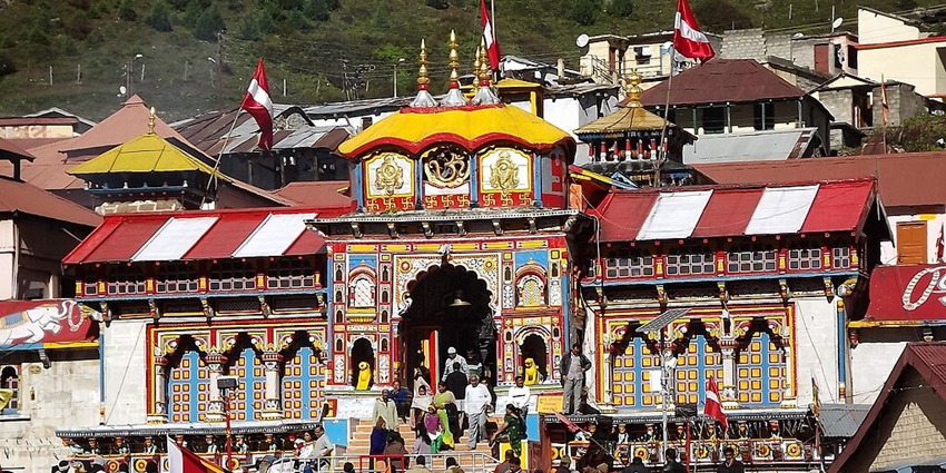 A view of the place where Lord Brahma’s head fell known as Brahma Kapal
