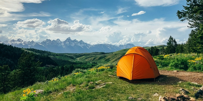 Camping in nainital at camp mehl with outdoor adventures and peaceful mountain views.