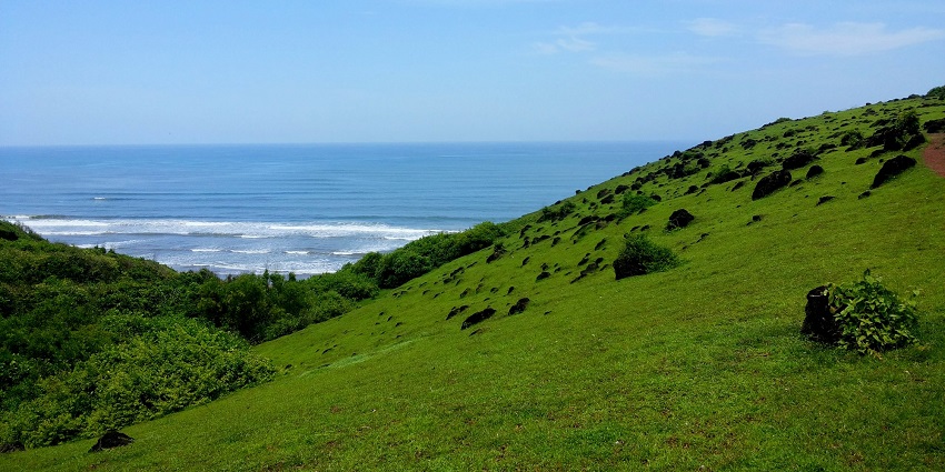 The stunning Chapora Fort is only a short drive away from Atlanta Water Sports Goa.