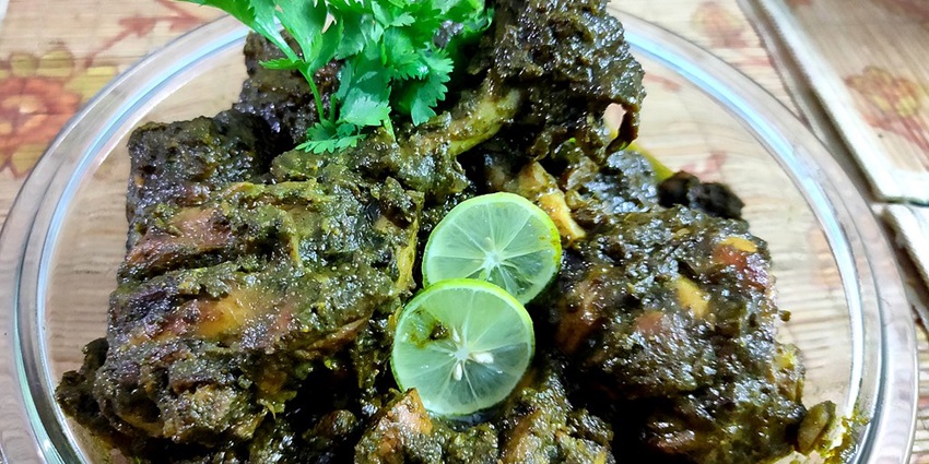 Chicken Cafreal, a Goan dish with a bold and tangy flavour.