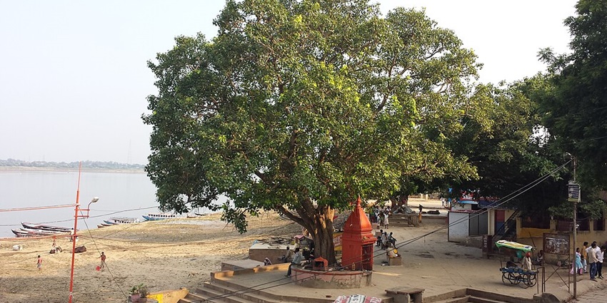 A scenic village landscape near Barua Sagar Fort.