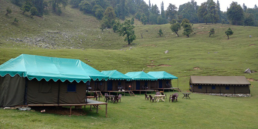 Camping in Dehradun offers a beautiful stay surrounded by stunning mountain landscapes.