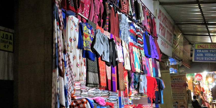 Vibrant Cloth Market in Ambala bustling with colorful fabrics - Places to visit in Ambala