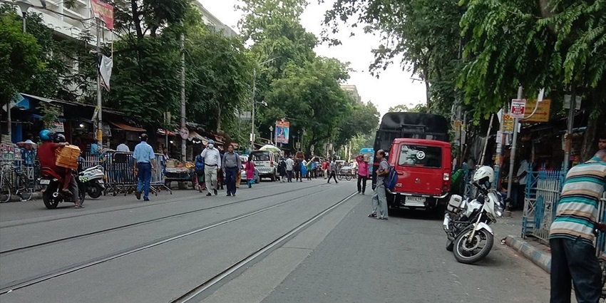 College Street in Kolkata, a place where you can find any book in the world.