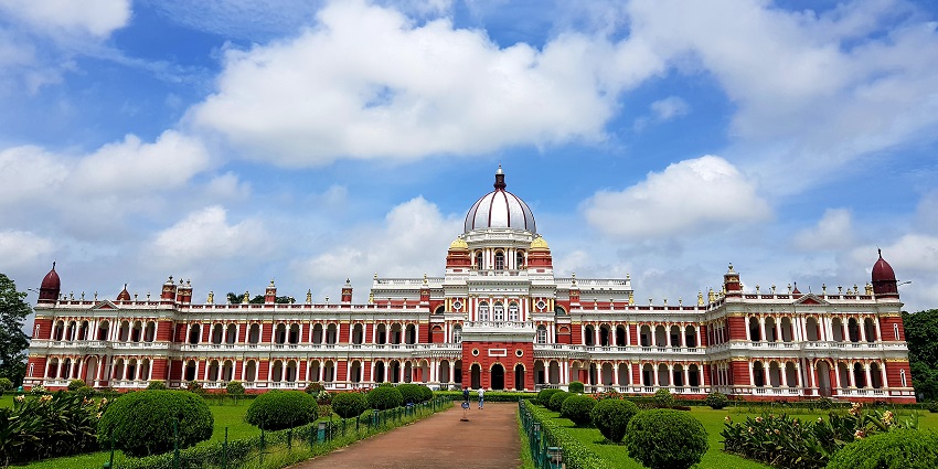 Cooch Behar Palace, a place to visit near Buxa National Park in West Bengal.