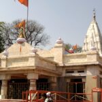 Devi Patan Temple in Tulsipur, featuring intricate carvings and a calm environment