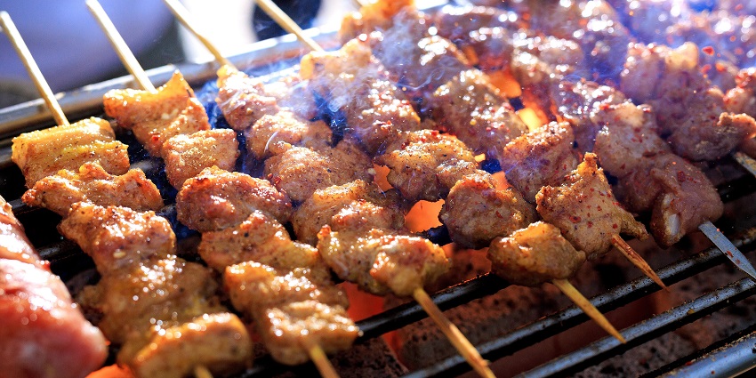Enjoy scrumptious kebabs at the Digha Food Festival, one of the best things to do in Digha