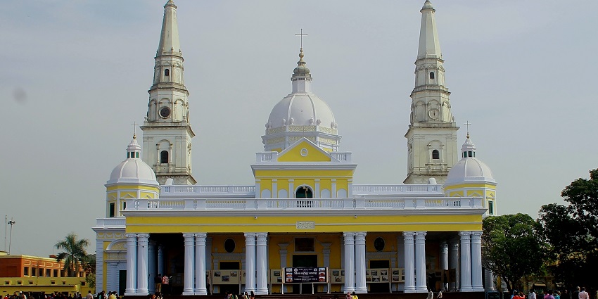 A historic view of St. John’s Church, one of the best things to do in Meerut.
