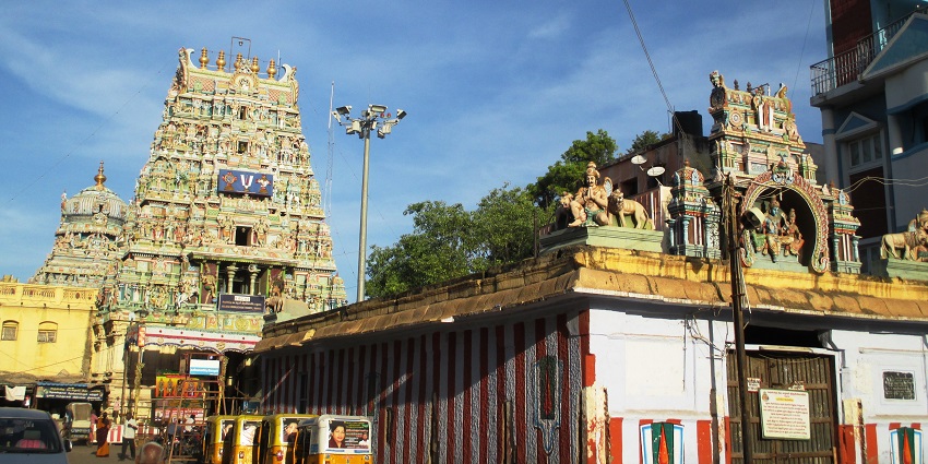 The Koodalazhagar Temple is a popular destination in Madurai, featuring its stunning architecture.