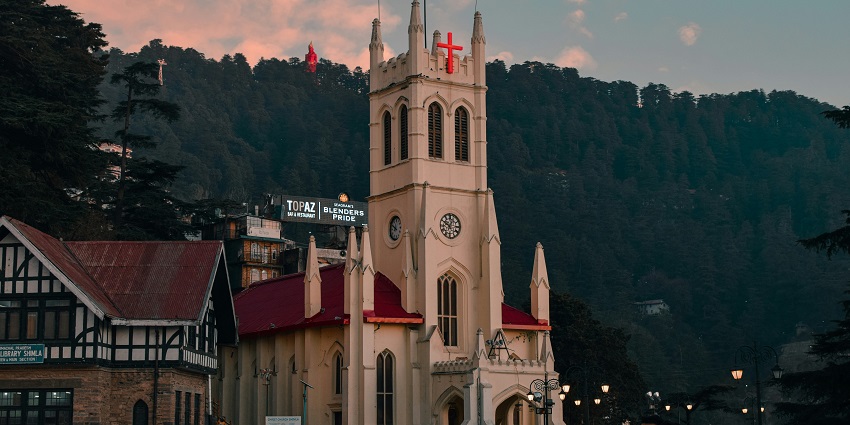 Things to do in Landour include visiting the historic church known for its architecture.