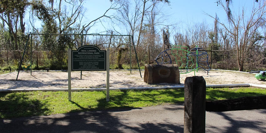 A green walkway and trails through Park which offers a blend of leisure and activities.