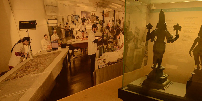 Main galleries of the Shivaji Maharaj Museum Pune.
