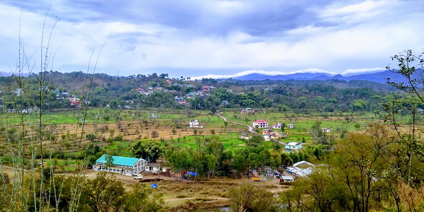Visiting the village provides scenic views.