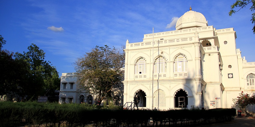 The Gandhi Memorial Museum, a prominent tourist attraction near Thiruparankundram Temple.