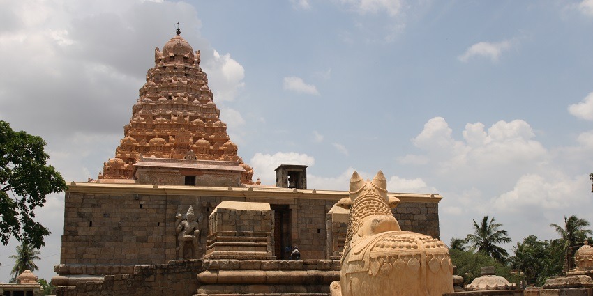 Gangaikonda Cholapuram, a mighty temple showcasing the architectural legacy of the Chola era.