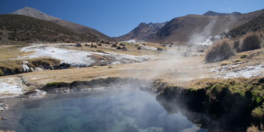 Natural hot springs are popular for relaxation and rejuvenation.