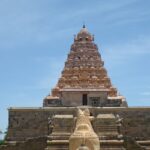 Veeranandapuram Temple with carved traditional architecture and vibrant surroundings