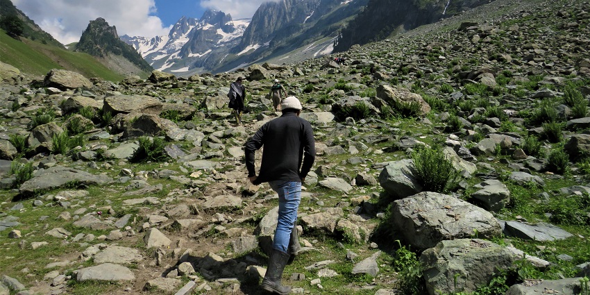 Trekking along snowy mountains and lush green alpines is the best thing to experience.