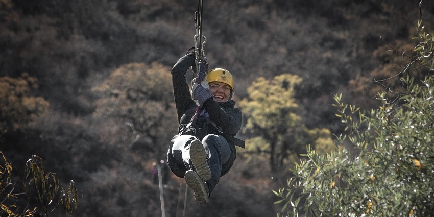 Get an adrenaline rush, zip-lining is another exciting activity.