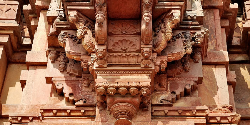 Govind Dev Ji Temple, a popular destination near Nidhivan temple known for its intricate carvings.