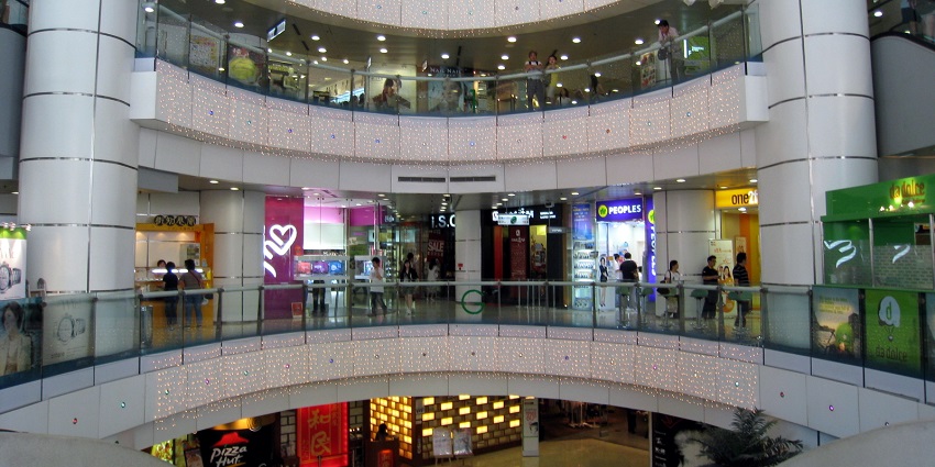 An image of Grand Square in Chennai, Tamil Nadu, which offers a mix of retail and dining.