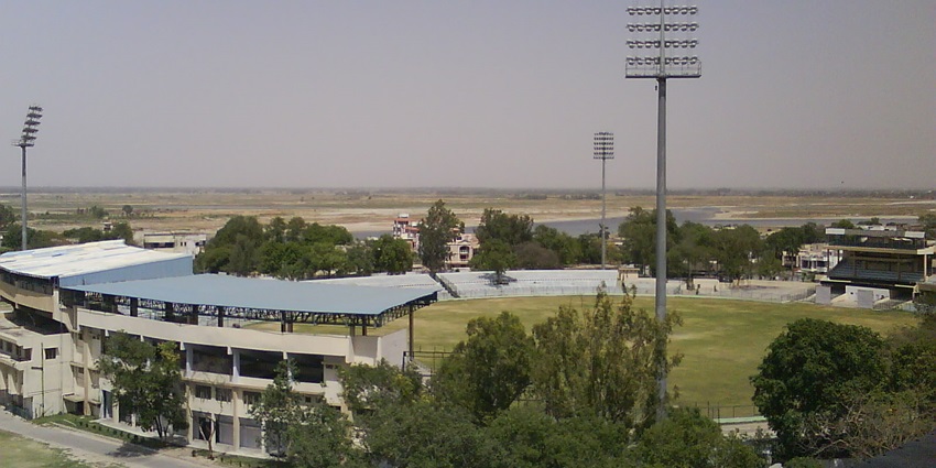 Green Park Stadium in Kanpur, a popular tourist attraction near Bhitargaon Temple
