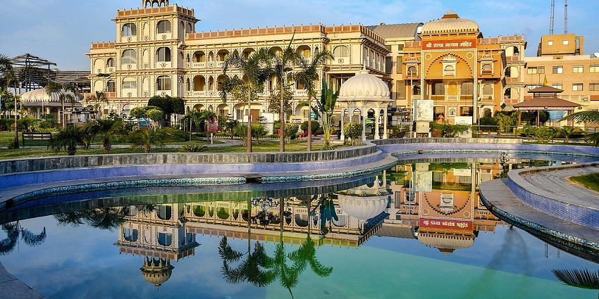 Image of a Hare Krishna Mandir - An ISKCON temple within the borders of Jhansi