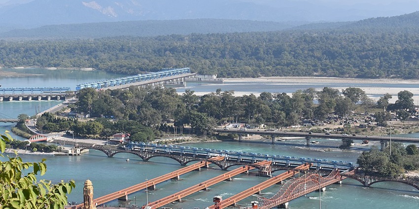 Places to visit near Rishikesh in January feature Haridwar with a spiritual essence.