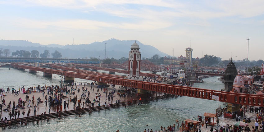 Haridwar is a religious abode and is regarded the most sacred place in Hinduism.