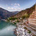 View of a river in Rishikesh, one of the best hill stations near Dehradun