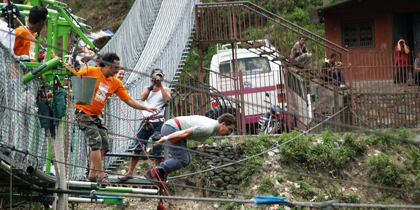 Experience thrilling bungee jumping in Rishikesh with breathtaking Himalayan views and adventure.