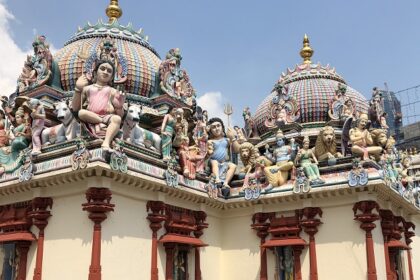 The amazing picture taken of Hosur temples by the photographer.