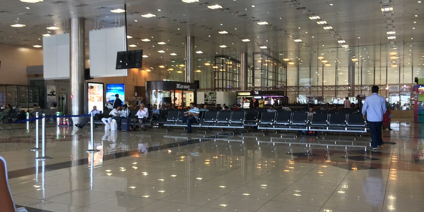 Pune International Airport to reach the destination.