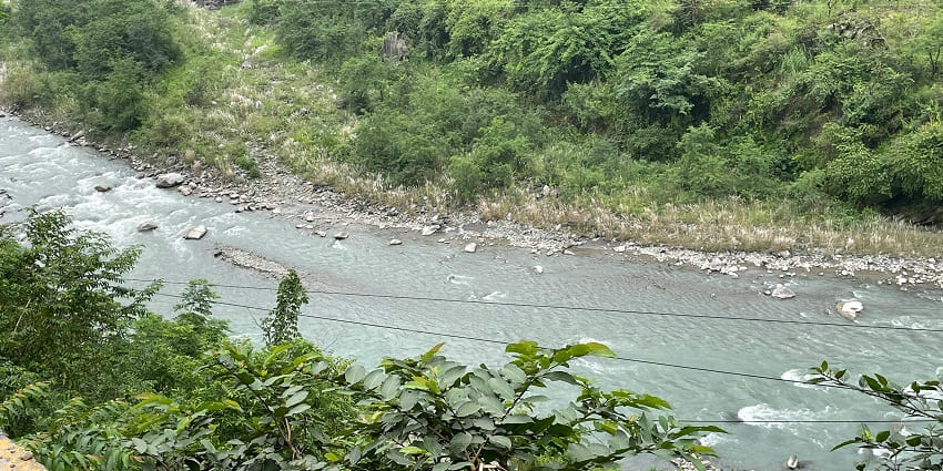 You can travel by train from Haldwani to reach the Nandhaur Wildlife Sanctuary.