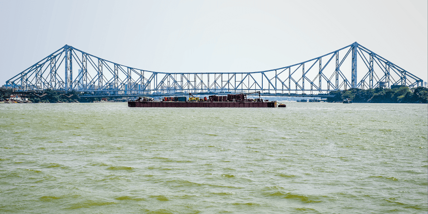 Howrah Bridge, is an engineering marvel for tourists to see