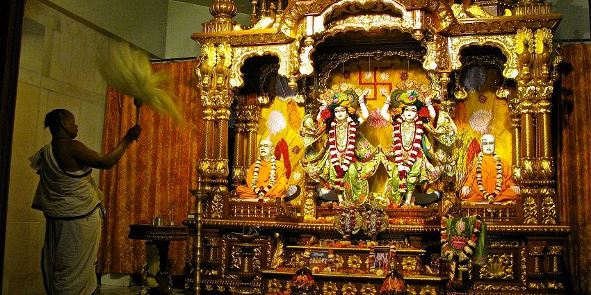 Iskcon temple in greater Noida.