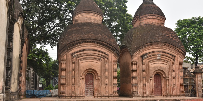 Beautiful image of the historic temple—one of the places to visit near asansol