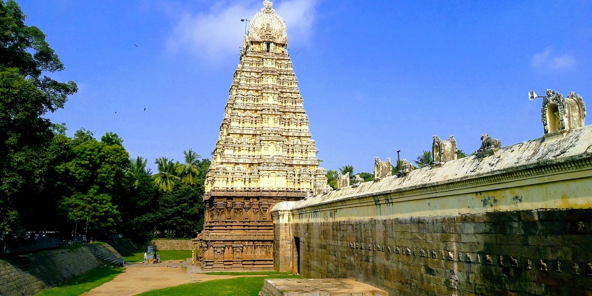 Ancient temple dedicated to Lord Shiva, showcasing stunning architecture