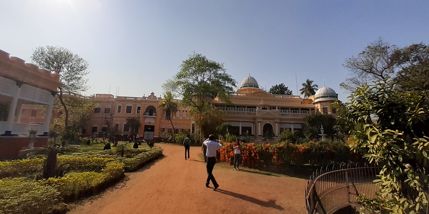 Explore the intricate details and stunning interiors of Jhargram Palace, an architectural marvel.