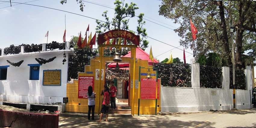 The holy shrine is dedicated to Goddess Durga and has been named as Jhoola Devi.