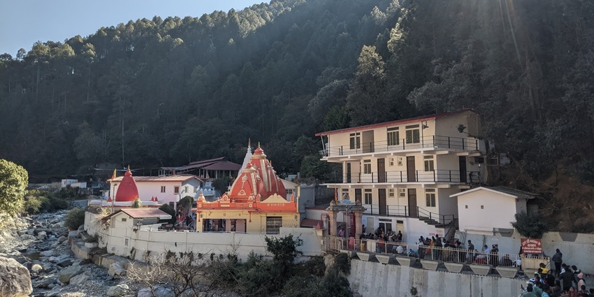 An image of Kainchi Dham, a spiritual destination known for its serene environment.