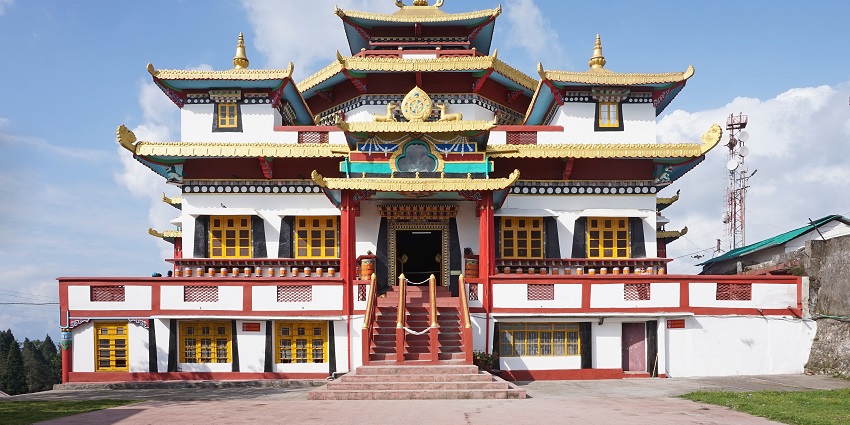 Zang Dhok Monastery is home to ancient Buddhist scriptures brought to India in 1957 - 1959