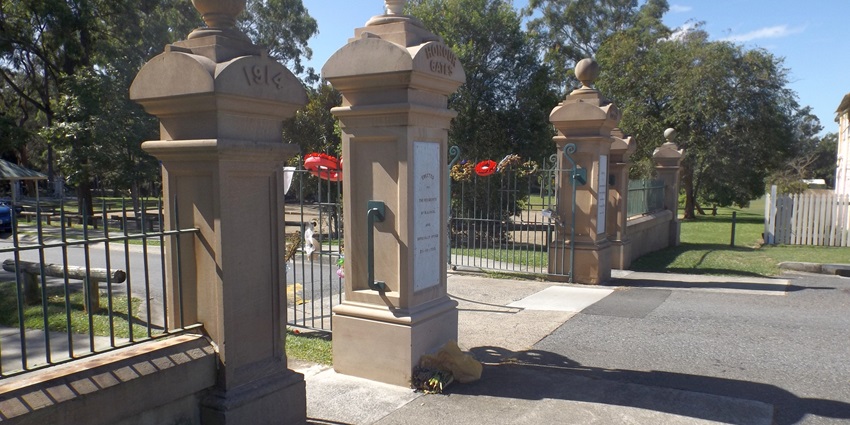 Entry gates of the memorial commemorating the significance of the Kalinga War.