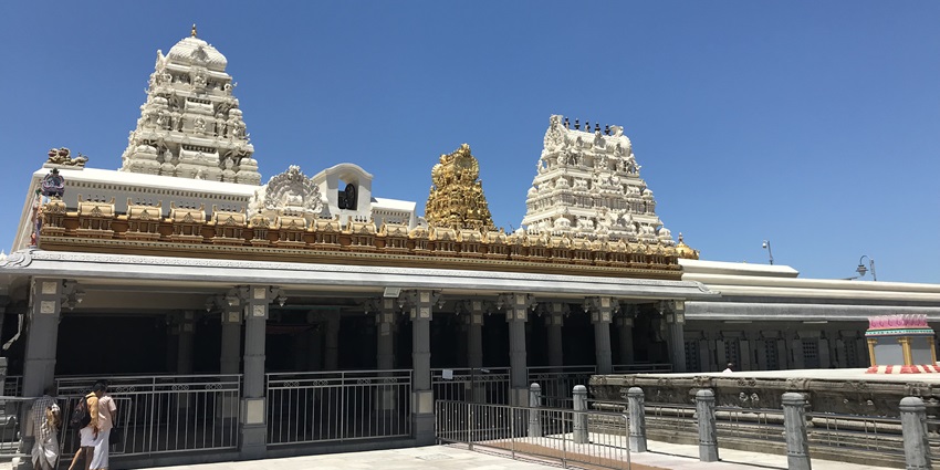 The Kamakshi Amman temple, locally Kamatchi Amman Koil, is a major historic temple of the Shaktism goddess tradition of Hinduism