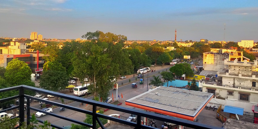 A picture of Kanpur, with its colonial landmark, one of the top places to visit near Lucknow.