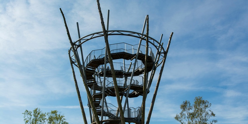 A picture of Kargudi Observation Tower, a wildlife viewing spot