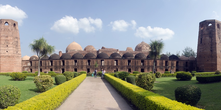 Visit the stunning Katra Mosque, a gem among places to visit in Murshidabad.