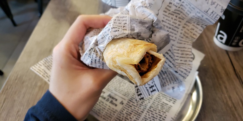 The juicy rolls in Khan’s roll are a favorite in the city and most opt for food in the streets